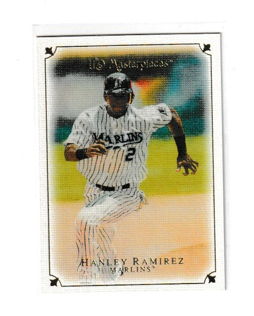 2007 UD Masterpieces #56 Hanley Ramirez