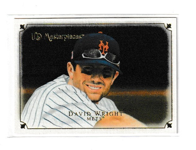 2007 UD Masterpieces #70 David Wright