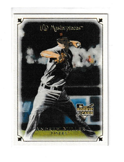 2007 UD Masterpieces #74 Andrew Miller