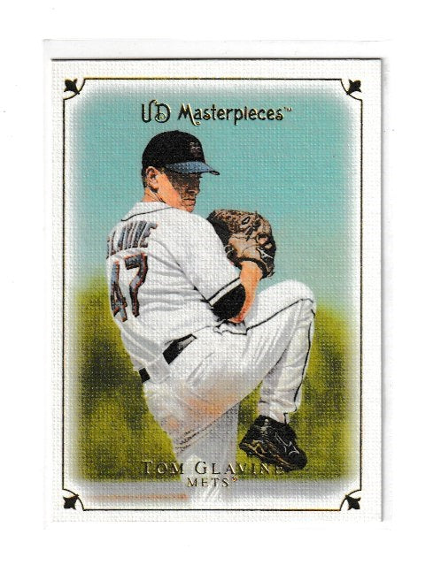 2007 UD Masterpieces #78 Tom Glavine