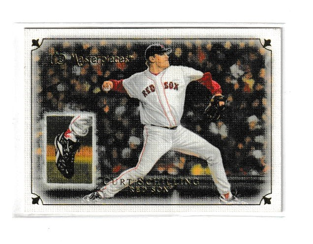 2007 UD Masterpieces #90 Curt Schilling