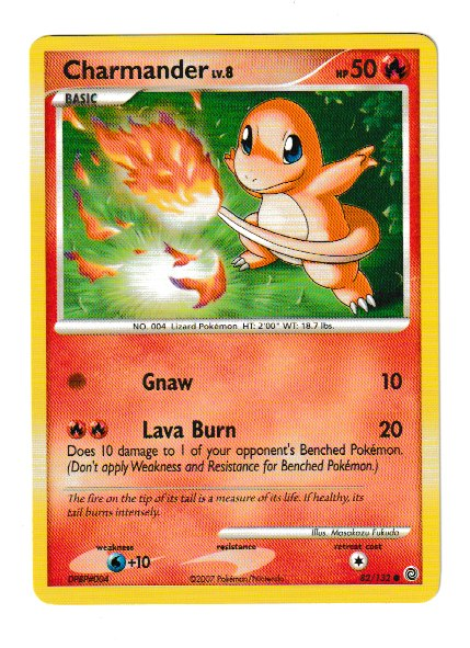 2007 Diamond & Pearl Secret Wonders #82 Charmander