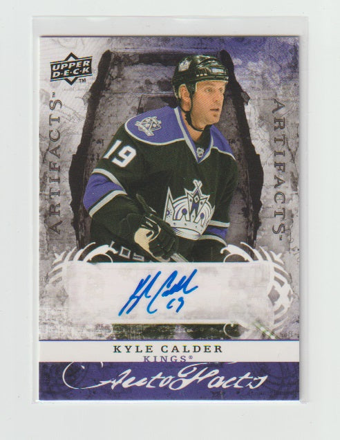 2008-09 Artifacts Autofacts #AF-KC Kyle Calder