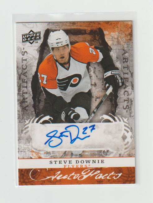 2008-09 Artifacts Autofacts #AF-SD Steve Downie