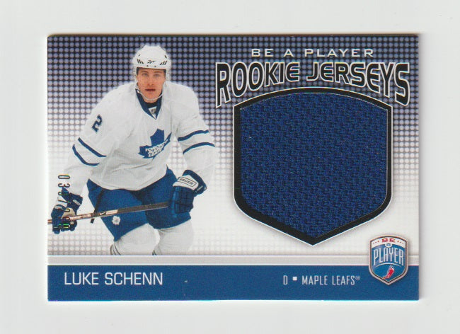 2008-09 Be A Player Rookie Jerseys #RJ-LS Luke Schenn