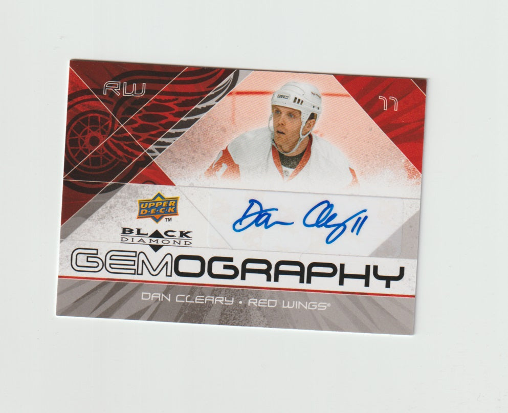 2008-09 Black Diamond Gemography #G-DC Dan Cleary