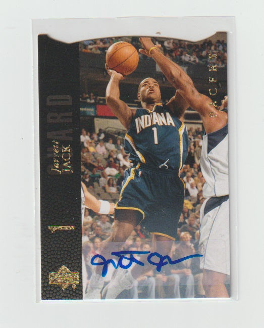 2008-09 Lineage SE Die Cut Autographs #143 Jarrett Jack