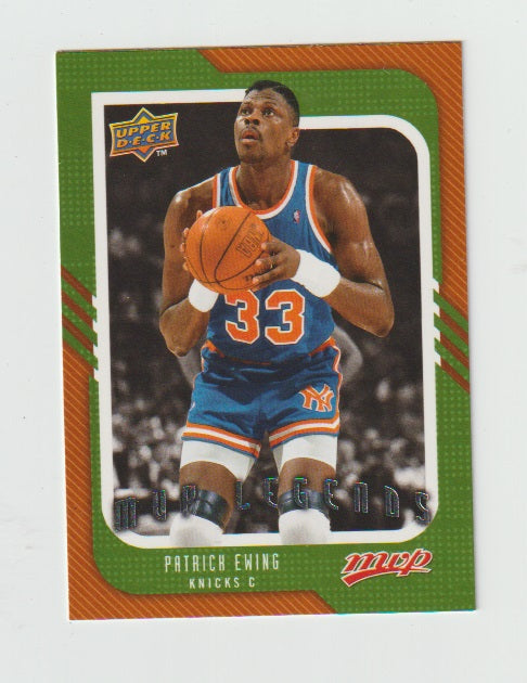 2008-09 MVP Legends #255 Patrick Ewing