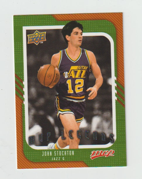 2008-09 MVP Legends #260 John Stockton