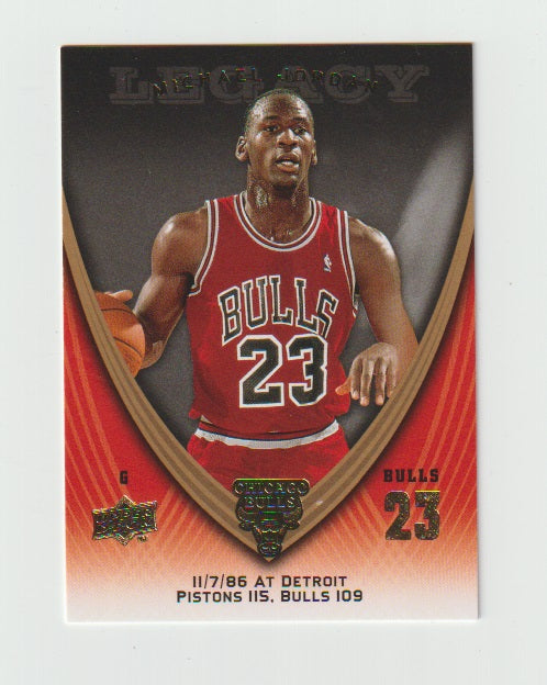 2008-09 Michael Jordan Legacy Collection #104 Michael Jordan