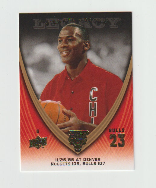 2008-09 Michael Jordan Legacy Collection #111 Michael Jordan