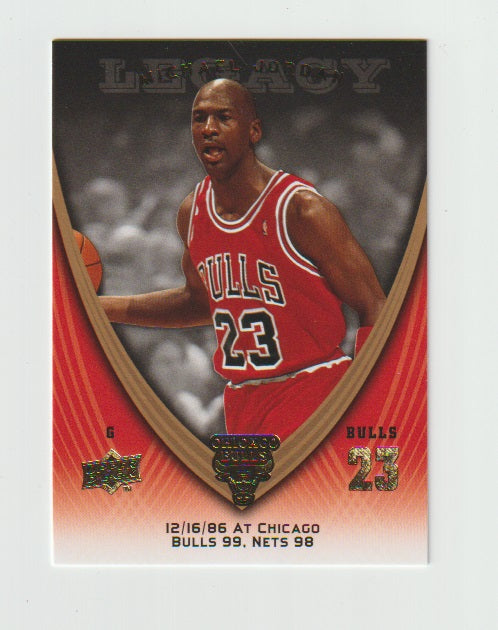 2008-09 Michael Jordan Legacy Collection #122 Michael Jordan