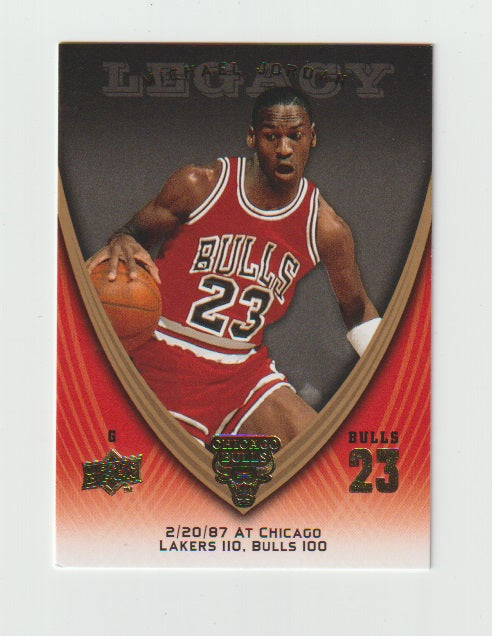 2008-09 Michael Jordan Legacy Collection #150 Michael Jordan