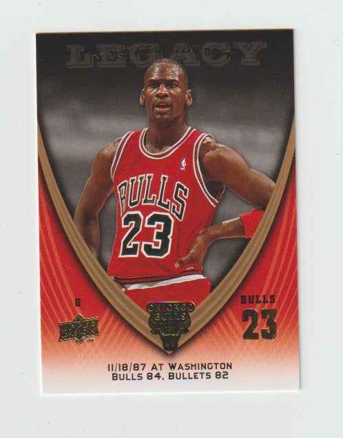 2008-09 Michael Jordan Legacy Collection #189 Michael Jordan