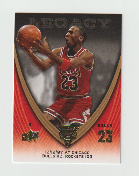 2008-09 Michael Jordan Legacy Collection #202 Michael Jordan