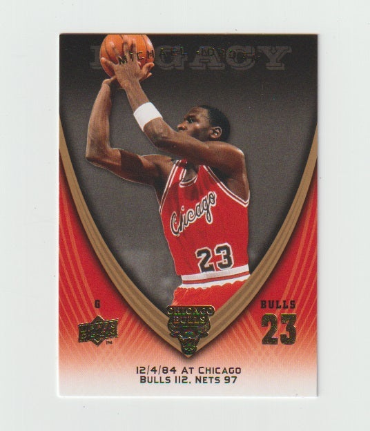 2008-09 Michael Jordan Legacy Collection #20 Michael Jordan