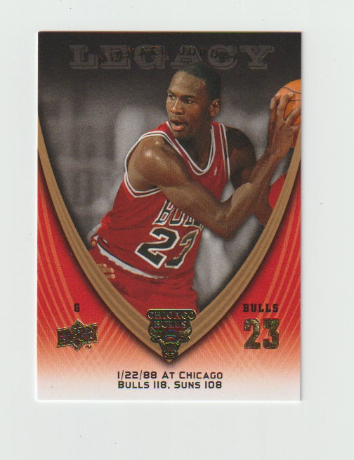 2008-09 Michael Jordan Legacy Collection #219 Michael Jordan