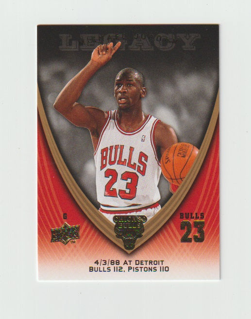 2008-09 Michael Jordan Legacy Collection #254 Michael Jordan