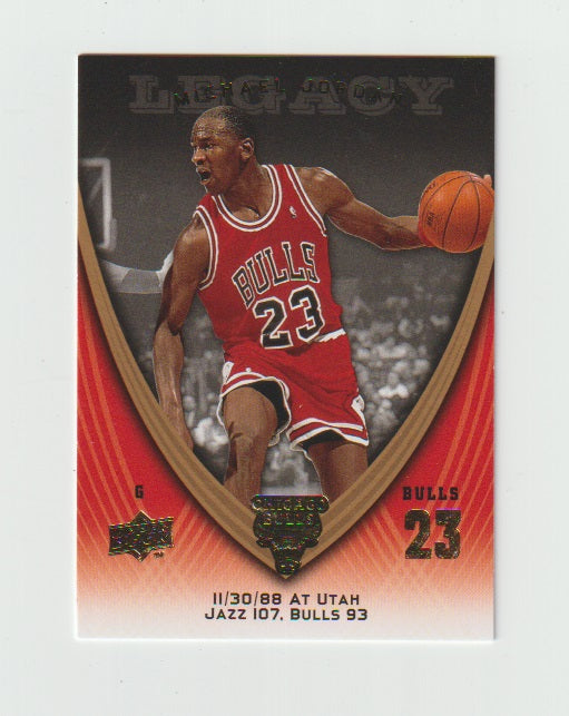 2008-09 Michael Jordan Legacy Collection #278 Michael Jordan