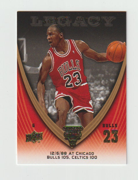 2008-09 Michael Jordan Legacy Collection #280 Michael Jordan