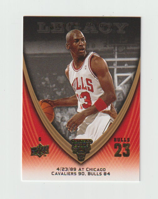 2008-09 Michael Jordan Legacy Collection #345 Michael Jordan