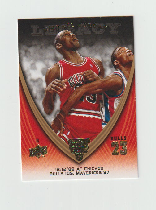 2008-09 Michael Jordan Legacy Collection #364 Michael Jordan