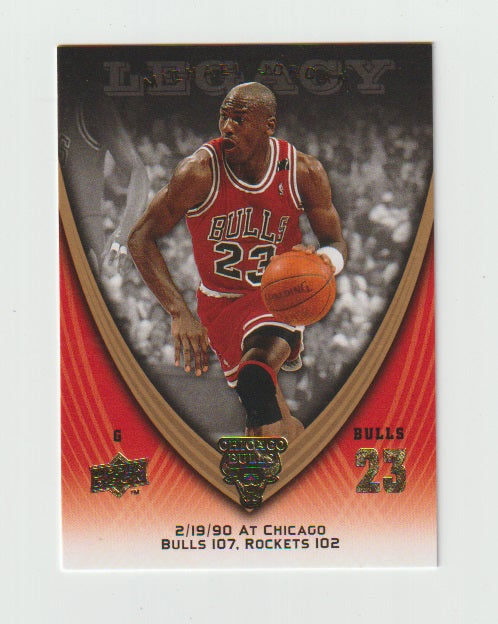 2008-09 Michael Jordan Legacy Collection #397 Michael Jordan