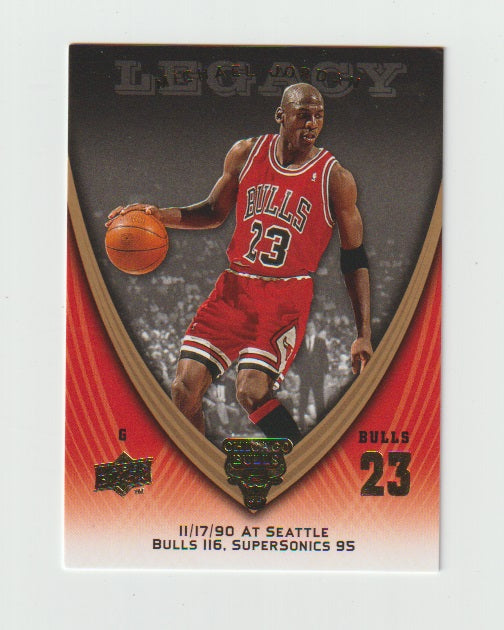 2008-09 Michael Jordan Legacy Collection #436 Michael Jordan