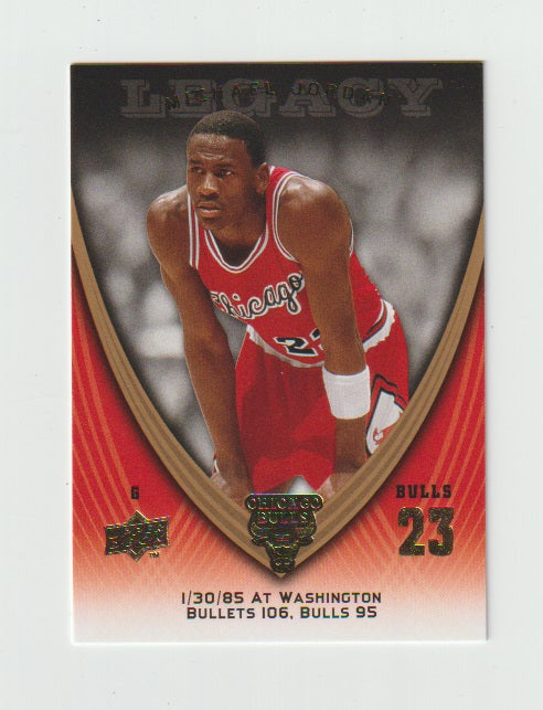 2008-09 Michael Jordan Legacy Collection #46 Michael Jordan