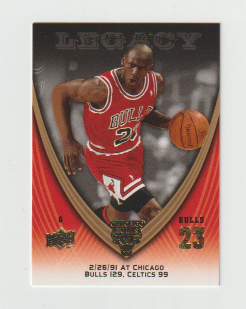 2008-09 Michael Jordan Legacy Collection #481 Michael Jordan