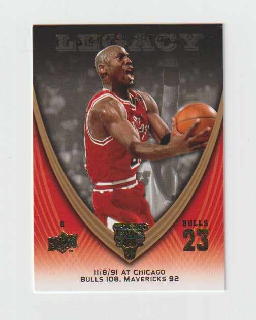 2008-09 Michael Jordan Legacy Collection #514 Michael Jordan