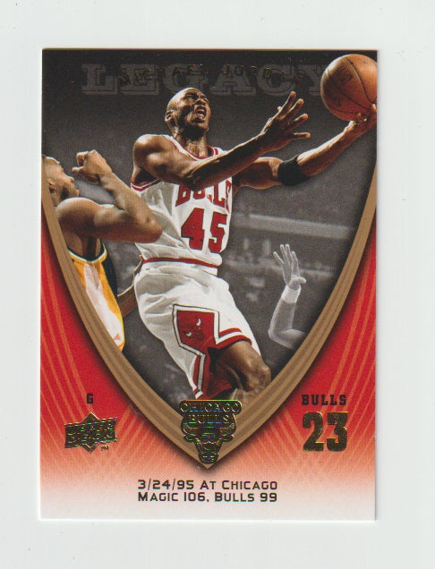 2008-09 Michael Jordan Legacy Collection #670 Michael Jordan