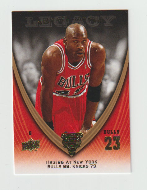 2008-09 Michael Jordan Legacy Collection #722 Michael Jordan