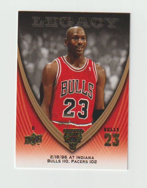 2008-09 Michael Jordan Legacy Collection #735 Michael Jordan