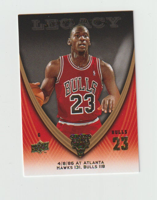 2008-09 Michael Jordan Legacy Collection #98 Michael Jordan