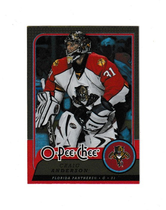 2008-09 O-Pee-Chee Gold #143 Craig Anderson