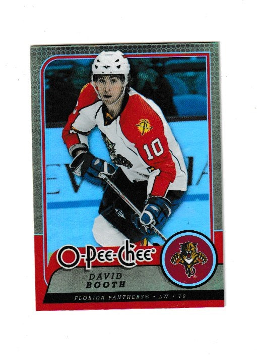 2008-09 O-Pee-Chee Gold #180 David Booth