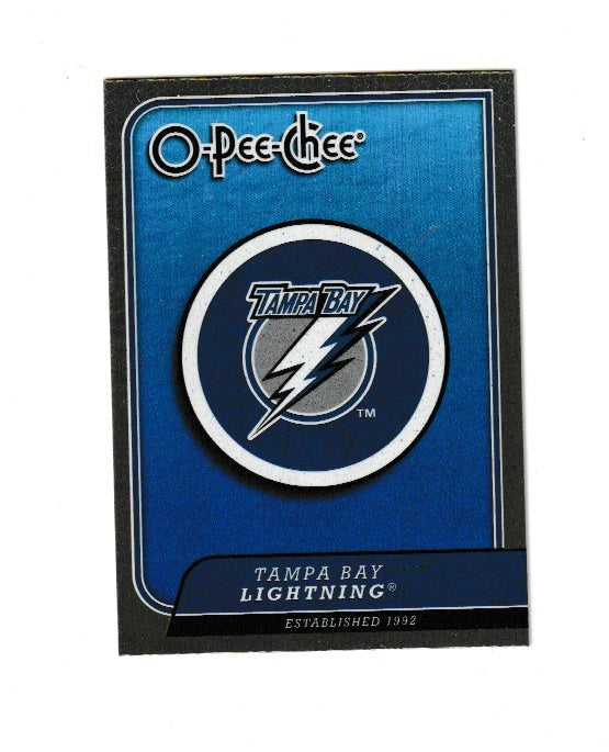 2008-09 O-Pee-Chee Team Checklists #CL27 Tampa Bay Lightning