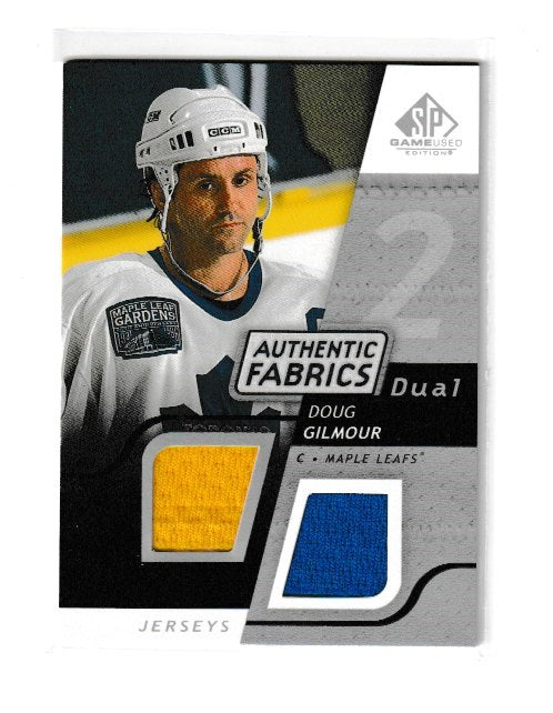 2008-09 SP Game Used Authentic Fabrics Dual #AF-DB Doug Gilmour