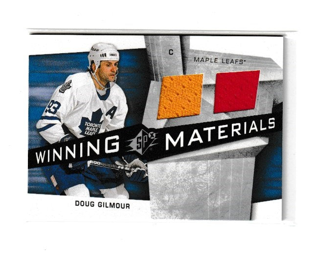 2008-09 SPx Winning Materials #WM-DG Doug Gilmour