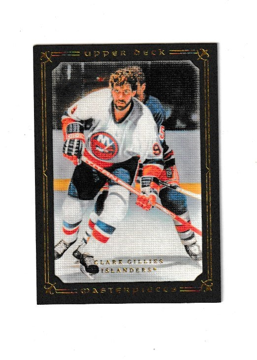 2008-09 UD Masterpieces Brown #43 Clark Gillies