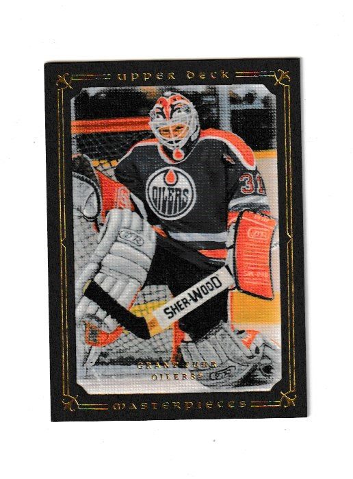 2008-09 UD Masterpieces Brown #47 Grant Fuhr