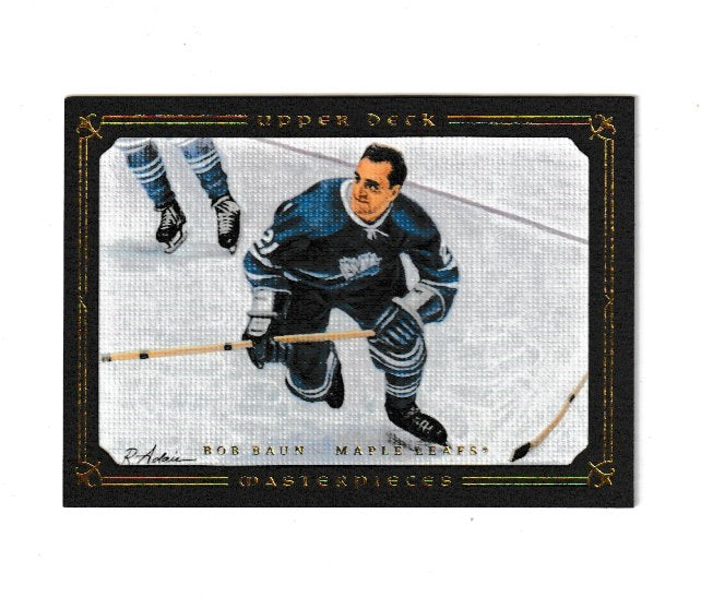 2008-09 UD Masterpieces Brown #52 Bob Baun