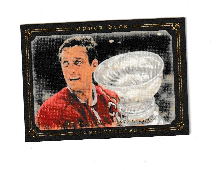 2008-09 UD Masterpieces Brown #55 Jean Beliveau