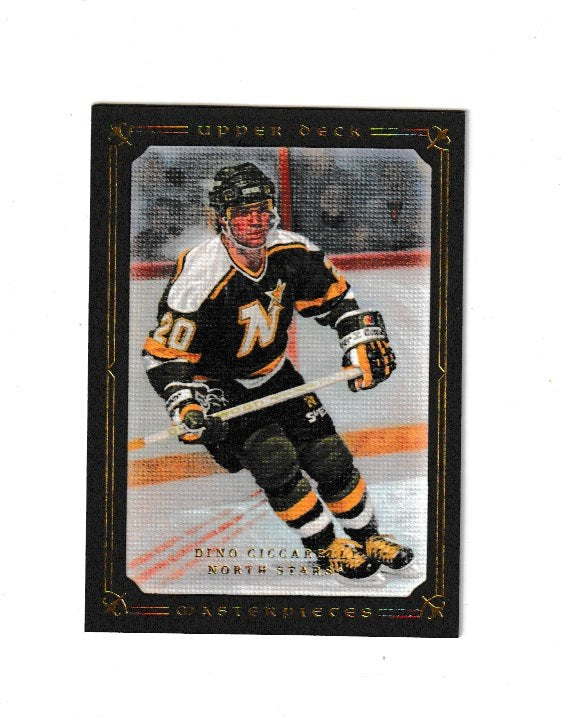 2008-09 UD Masterpieces Brown #56 Dino Ciccarelli