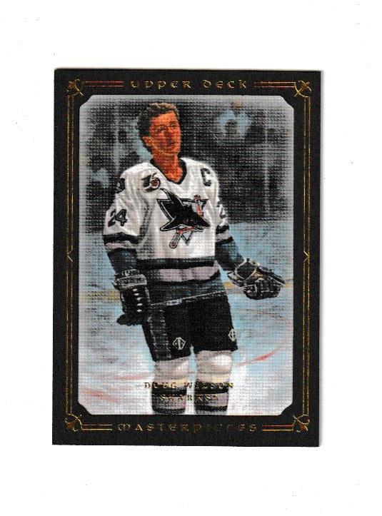 2008-09 UD Masterpieces Brown #71 Doug Wilson