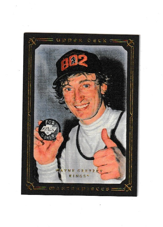 2008-09 UD Masterpieces Brown #78 Wayne Gretzky