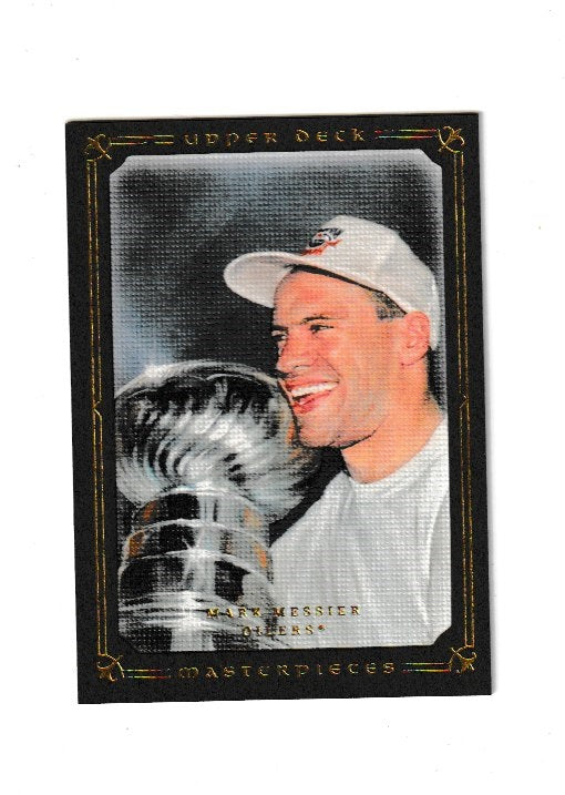 2008-09 UD Masterpieces Brown #79 Mark Messier