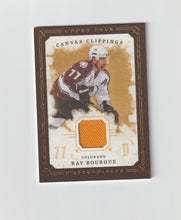 Load image into Gallery viewer, 2008-09 UD Masterpieces Canvas Clippings Brown #CC-RB1 Ray Bourque
