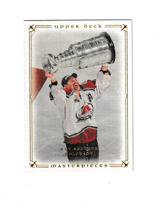 2008-09 UD Masterpieces #15 Ray Bourque